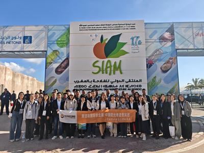 2025年摩洛哥农业展阳光麦道代表团合影